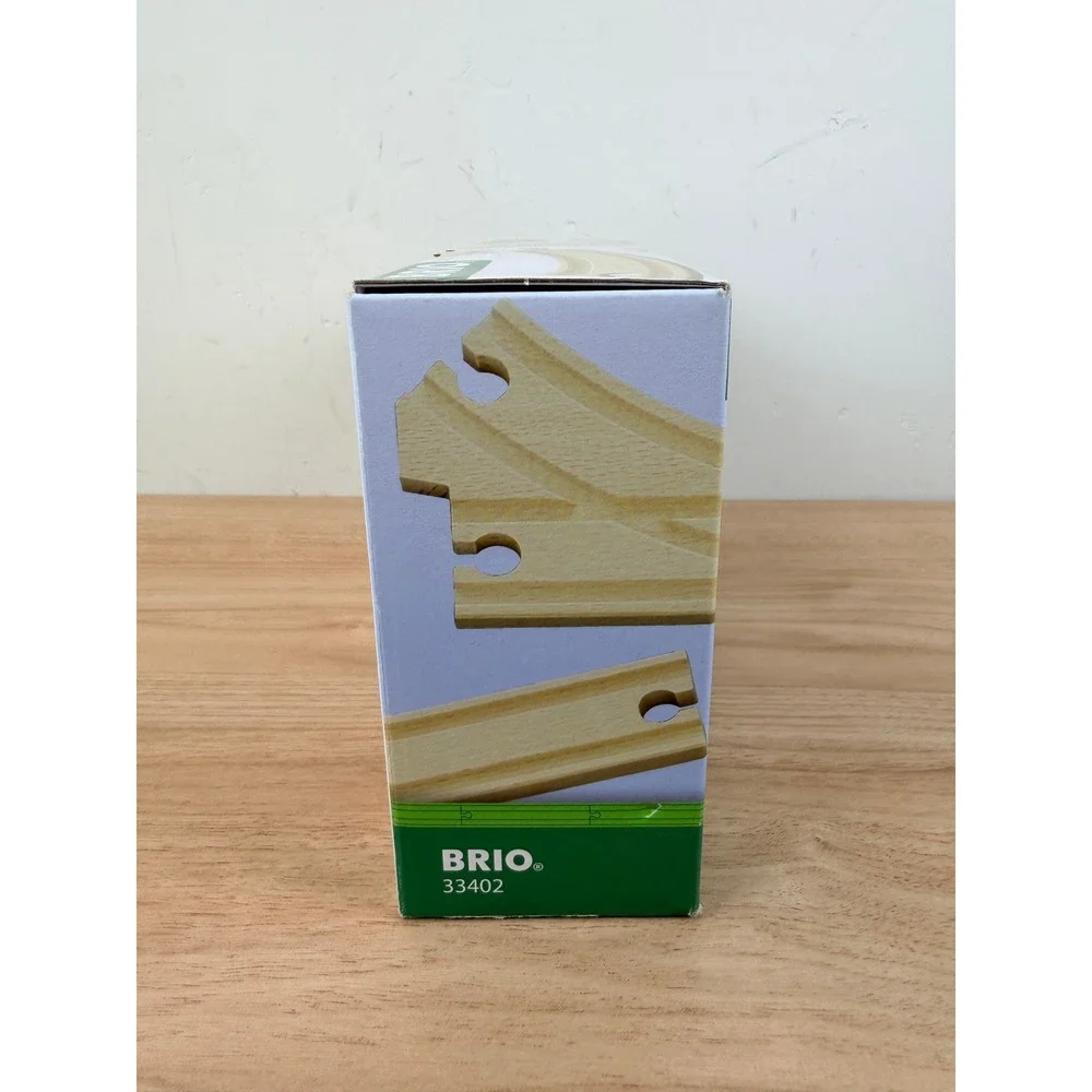 48PCS BRIO LOT World Expansion Pack Intermediate Wooden Train Track Set 33402